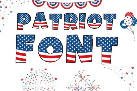 Patriotic Font